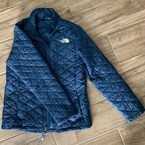 Girls North Face Puffer Coat